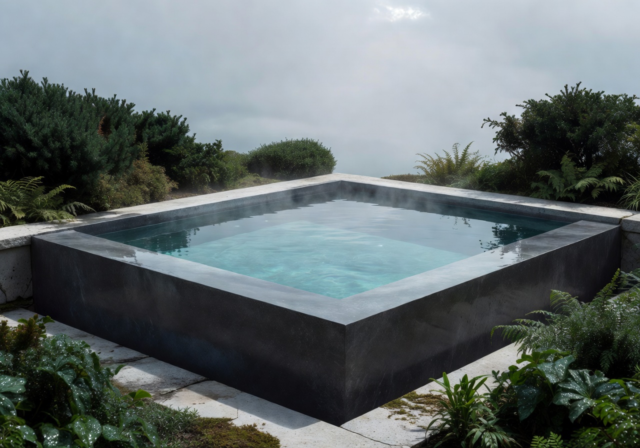 Cold plunge pool spa