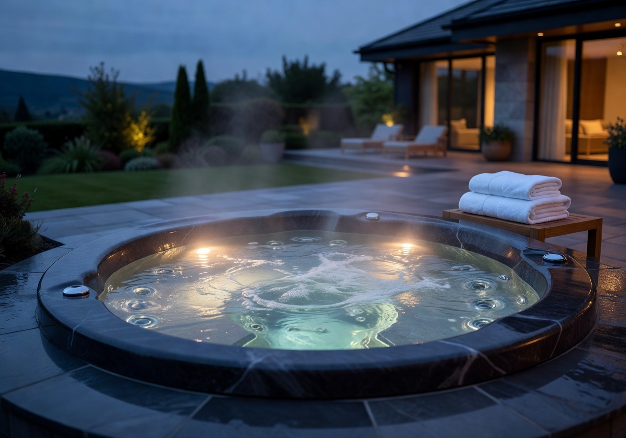 Hot tub jacuzzi luxury