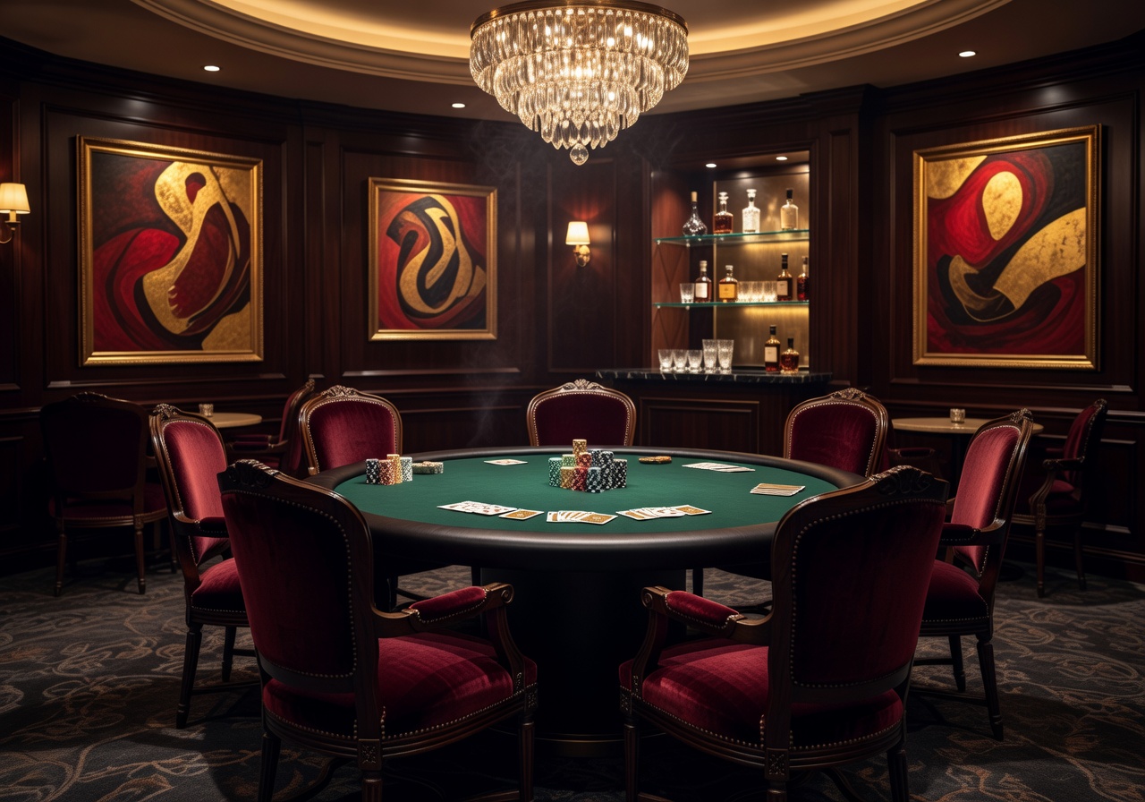 Private VIP casino salon room